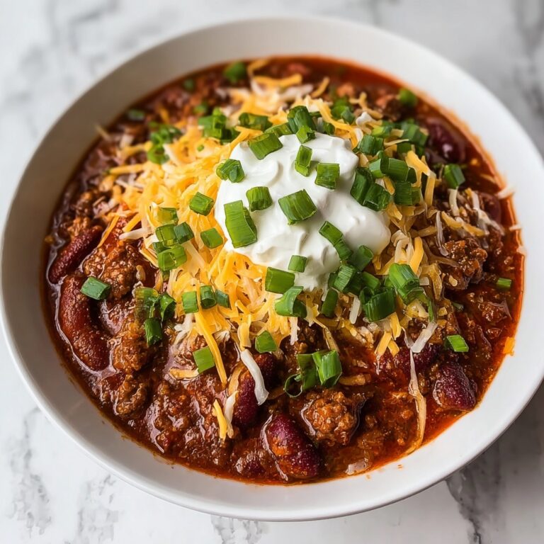 Ground Beef Stovetop Chili Recipe