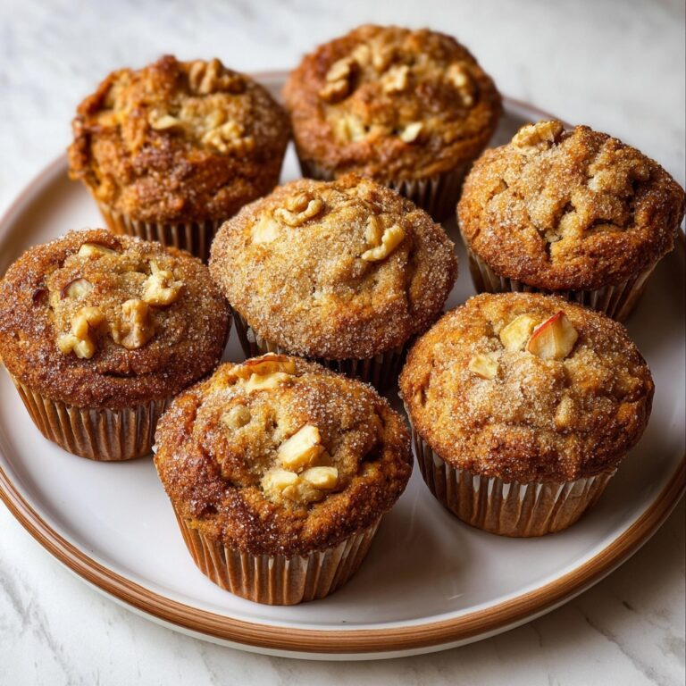 Warm Spiced Cinnamon Apple Muffins Recipe