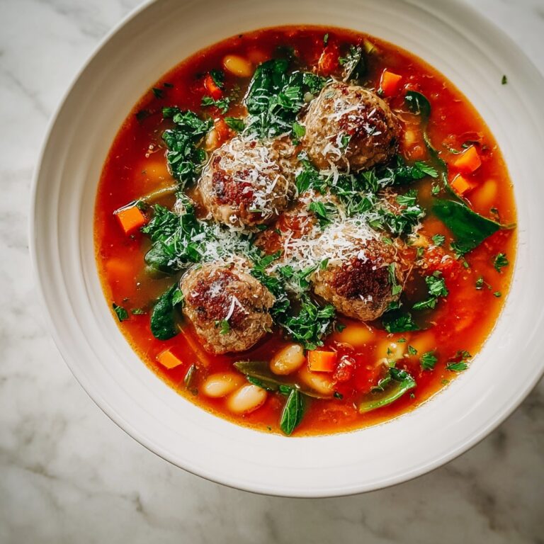Italian Meatball Soup Recipe