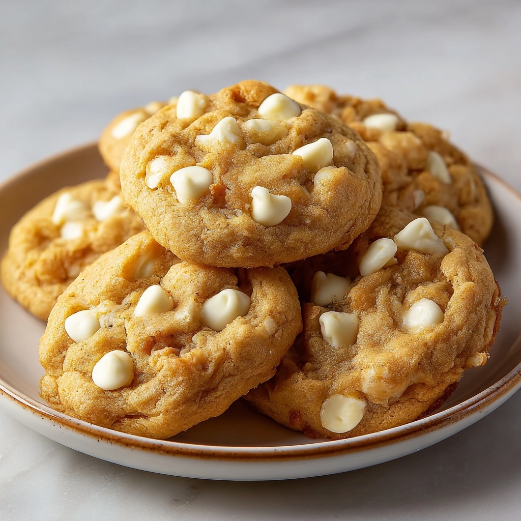 Pumpkin White Chocolate Chip Cookies Recipe - Recipe Image