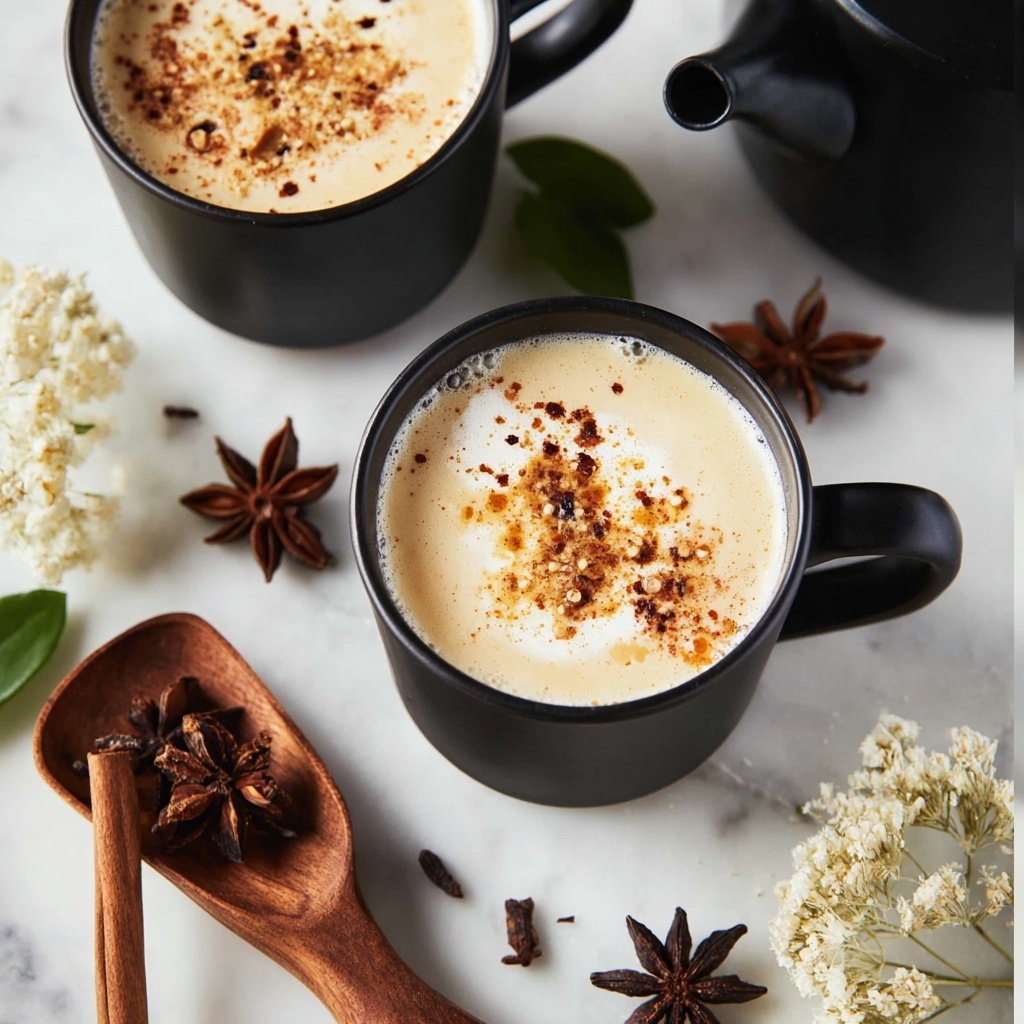 Vanilla Cinnamon Milk Tea Recipe - Recipe Image