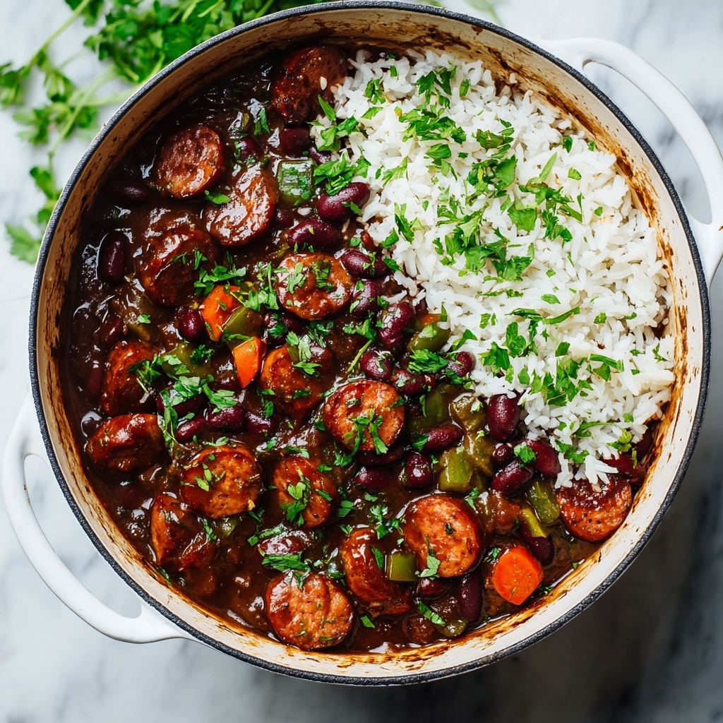 Southern Red Beans and Rice Recipe - Recipe Image