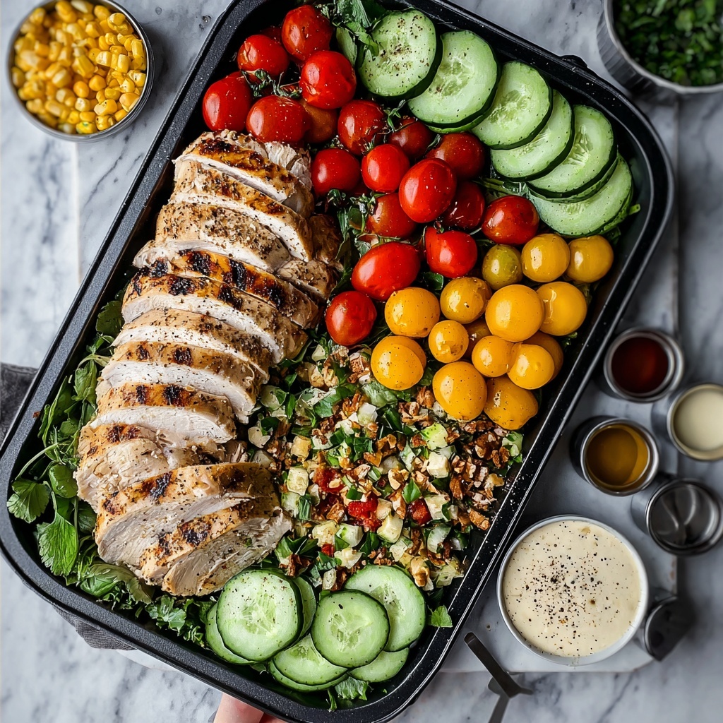 Road Trip Healthy Meal Prep Salad Recipe - Recipe Image