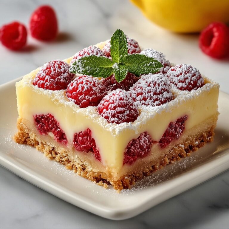 Lemon Raspberry Bars Recipe