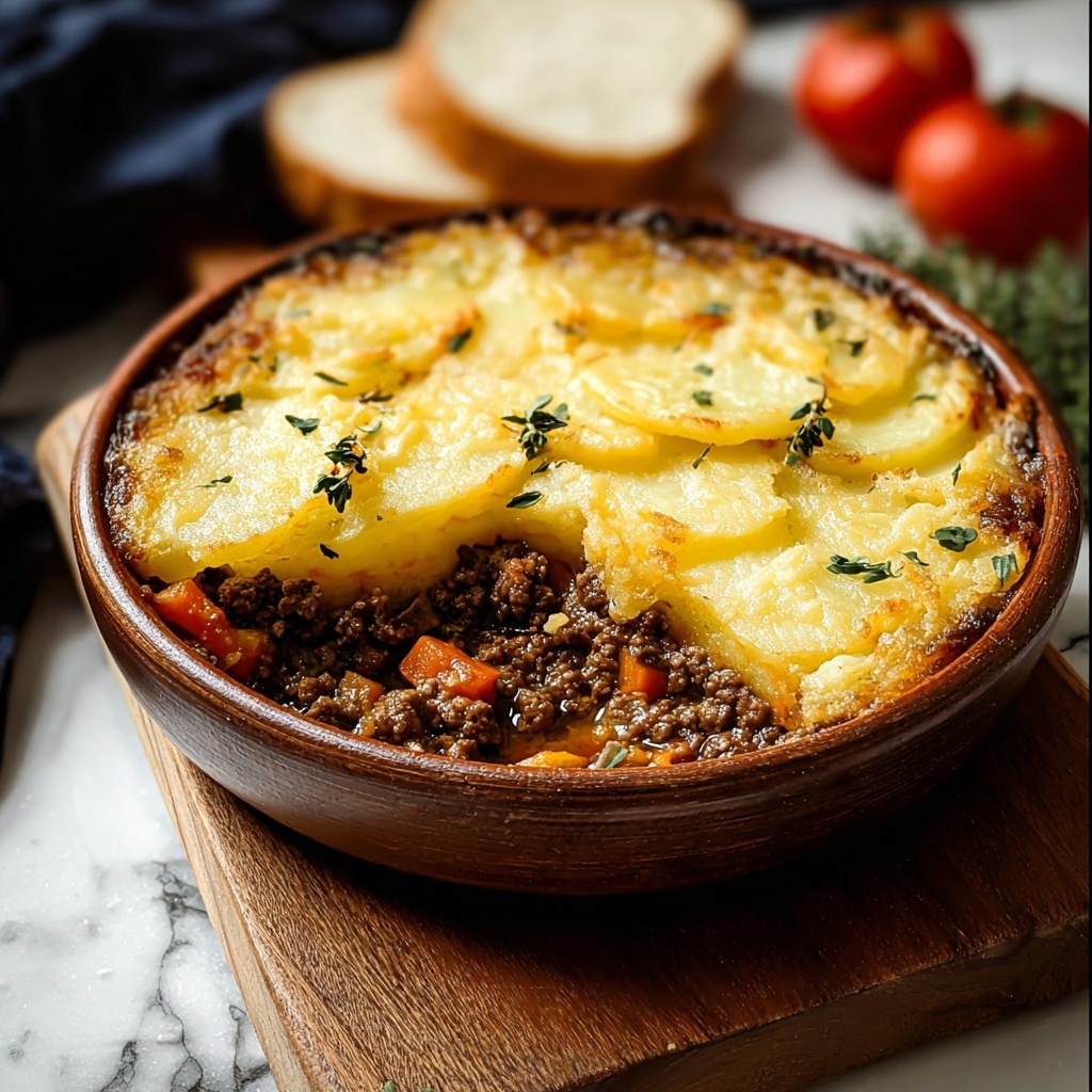 Hamburger Potato Casserole Recipe - Recipe Image