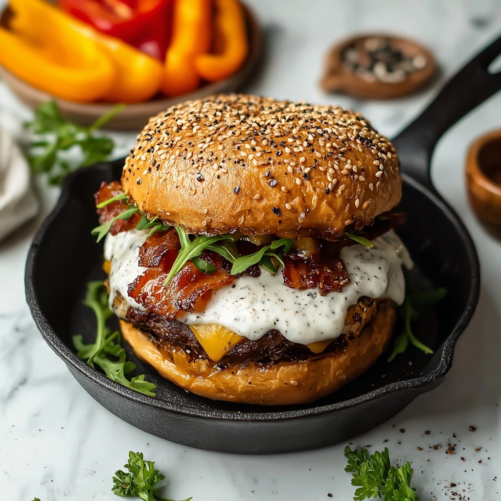 Smash Burgers with Baconnaise Sauce Recipe - Recipe Image