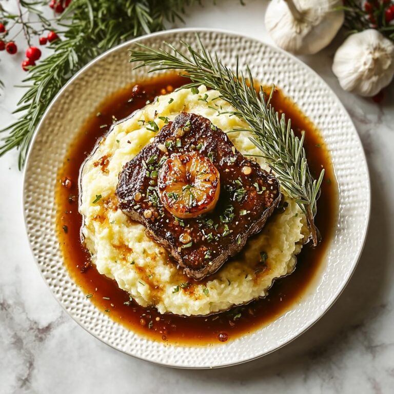 Tender Slow-Roasted Honey-Glazed Lamb Shoulder with Rosemary and Garlic Recipe