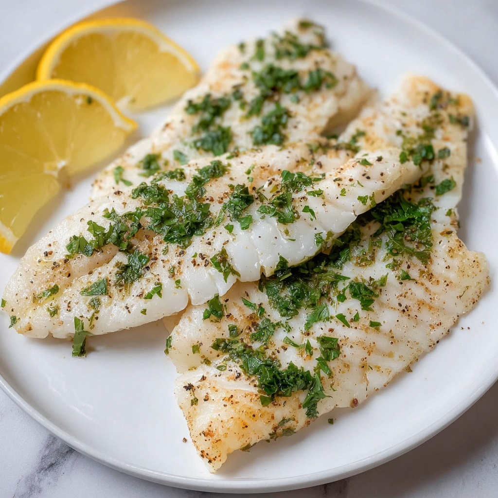 Lemon Garlic Sole Recipe - Recipe Image