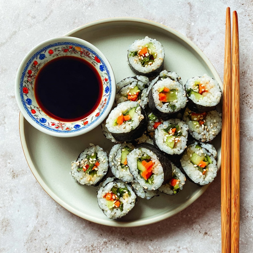 Vegetable Sushi Roll Recipe - Recipe Image