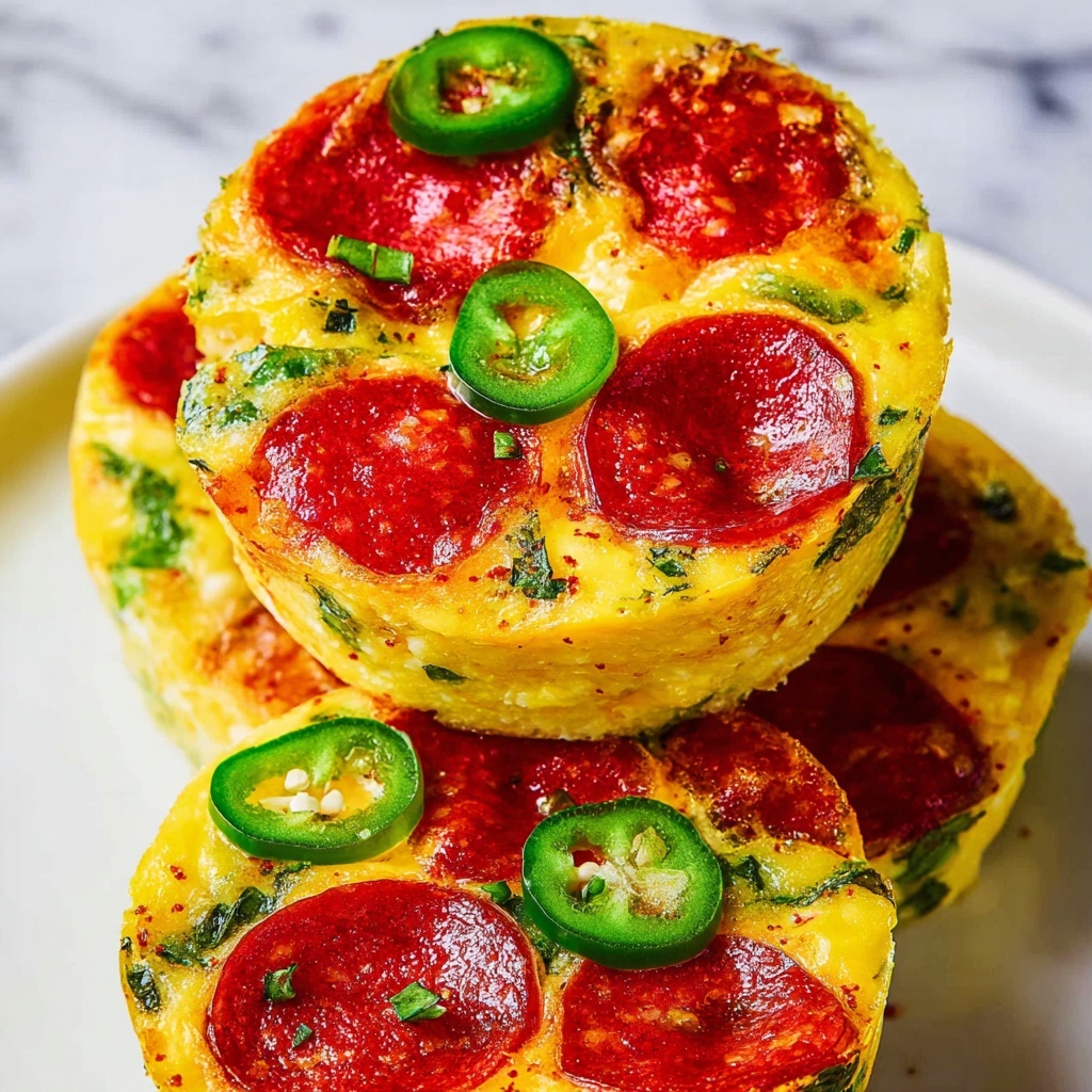 Pizza Egg Muffins Recipe - Recipe Image