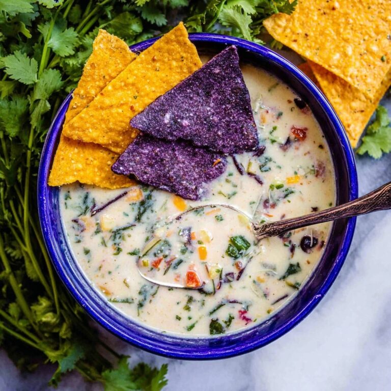 Easy Queso Dip Potato Soup Recipe