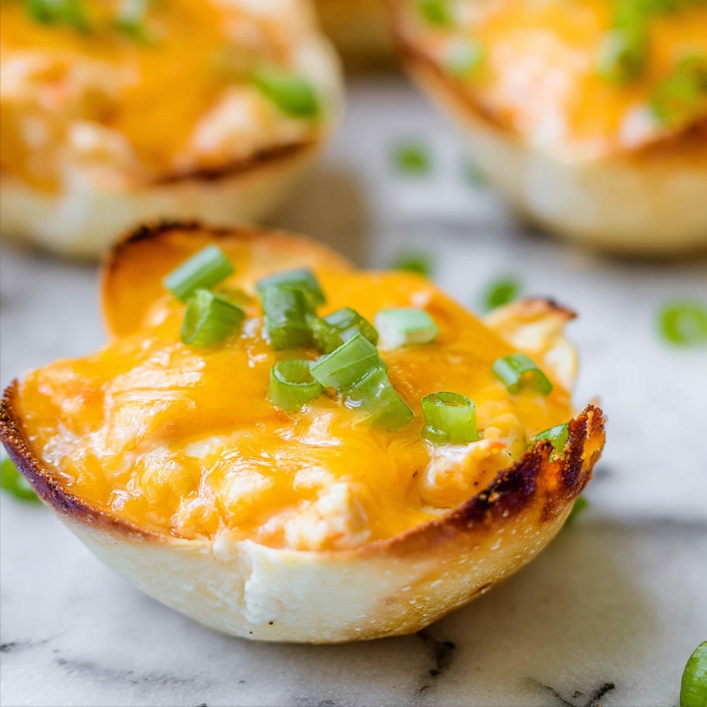Cheesy Buffalo Chicken Boats Recipe - Recipe Image