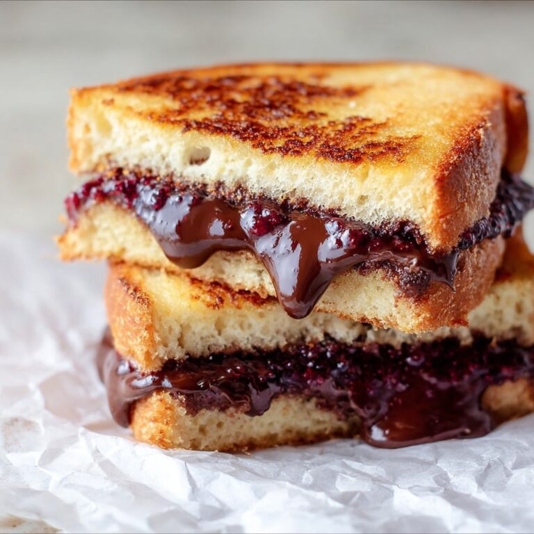 Raspberry Nocciolata Grilled Sandwiches Recipe