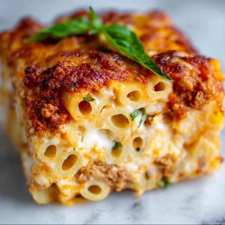 The Best Baked Ziti with Cottage Cheese (Postpartum Ziti) Recipe