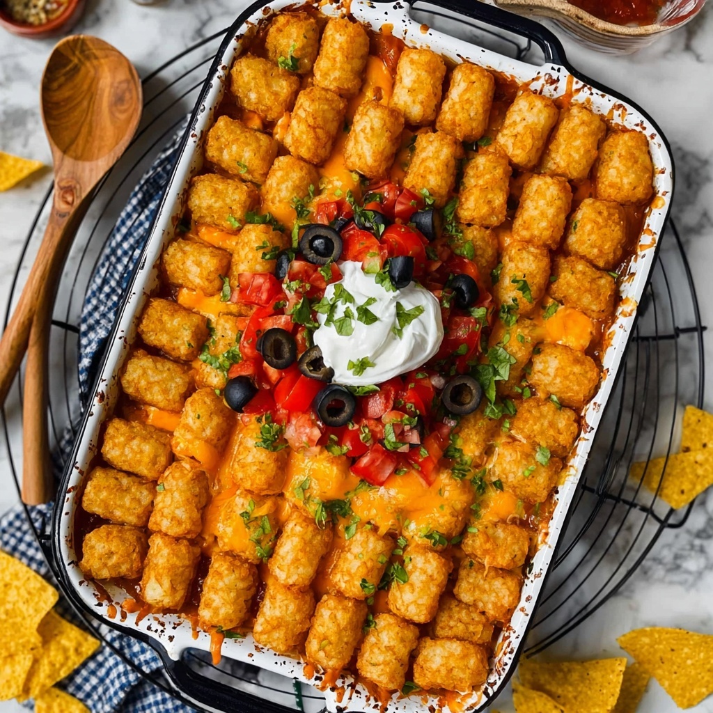 Mexican Tater Tot Casserole Recipe - Recipe Image