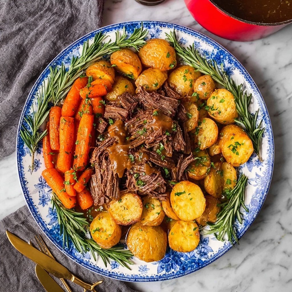 Red Wine Pot Roast Recipe - Recipe Image
