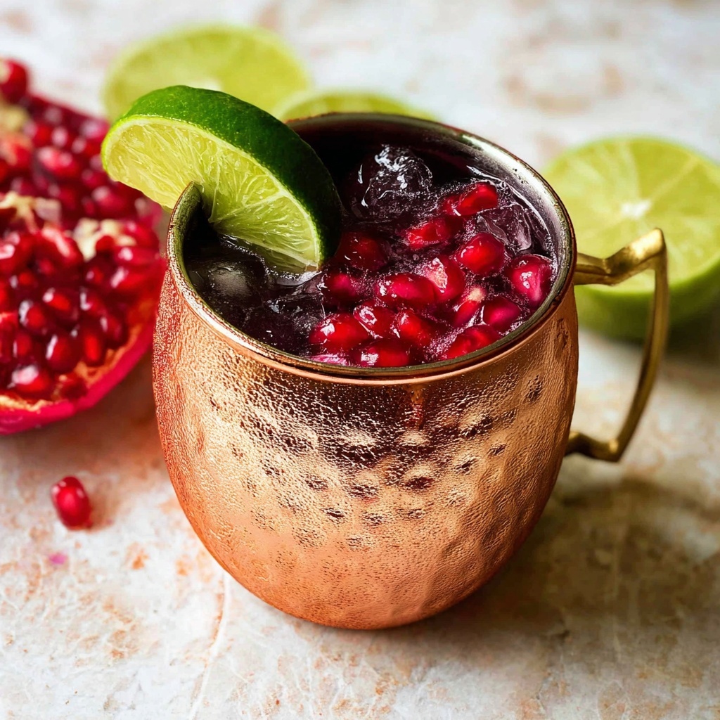 Pomegranate Moscow Mule Recipe - Recipe Image