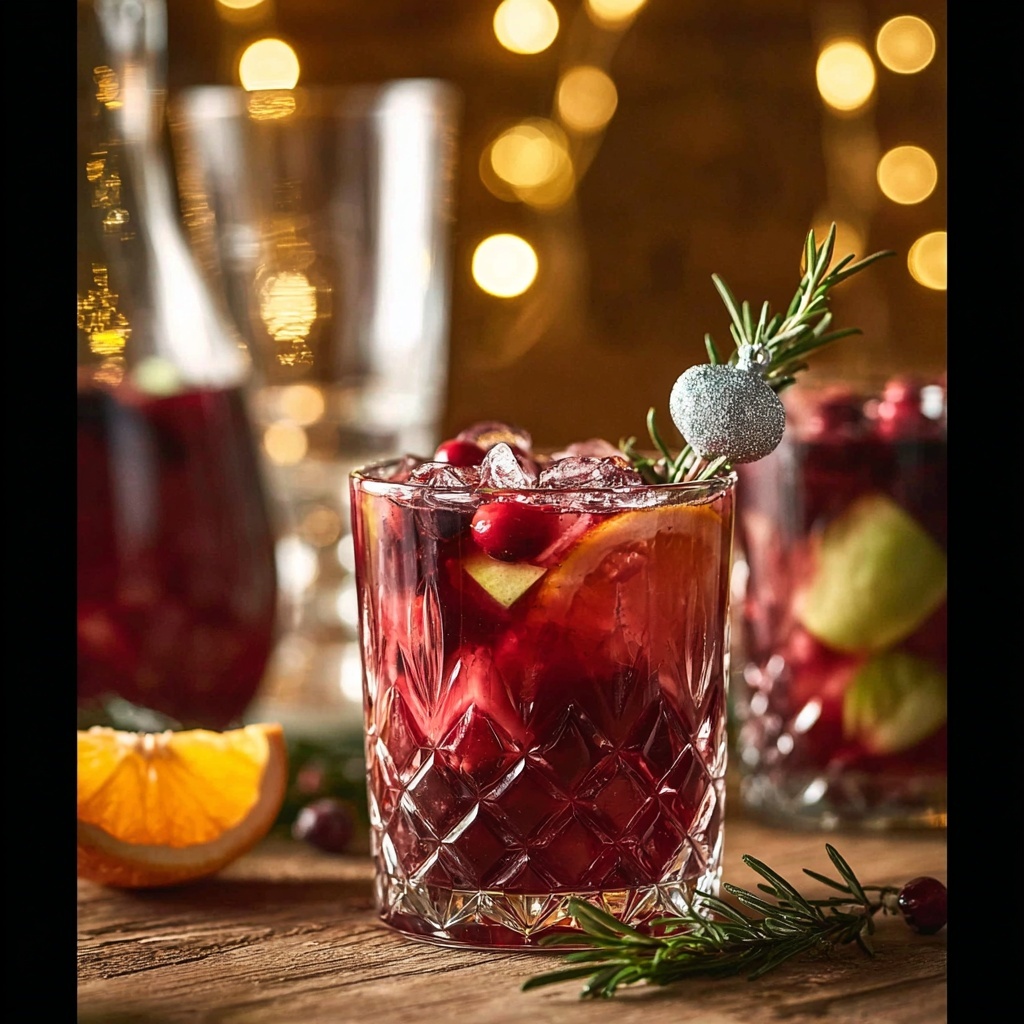 Easy Holiday Sangria (Gluten-Free) Recipe - Recipe Image