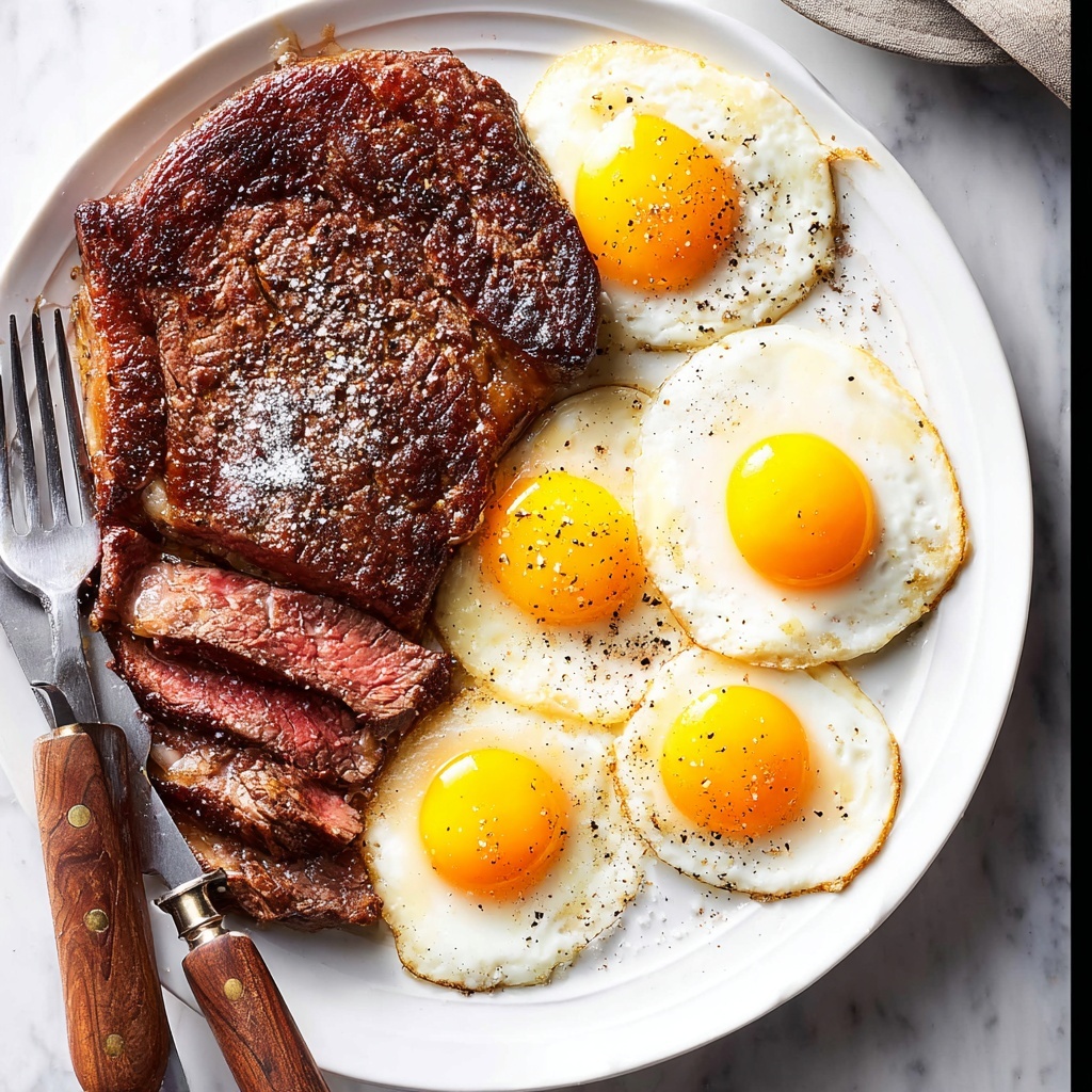 Steak and Eggs Recipe - Recipe Image