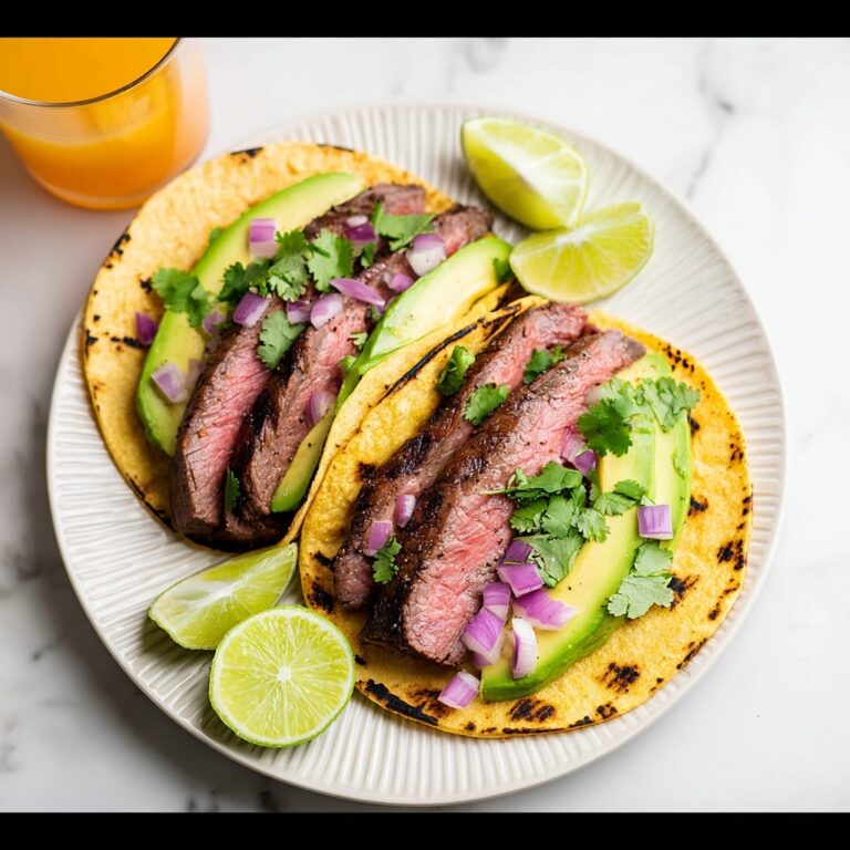 Juicy Steak Tacos with Fresh Lime and Orange Marinade Recipe