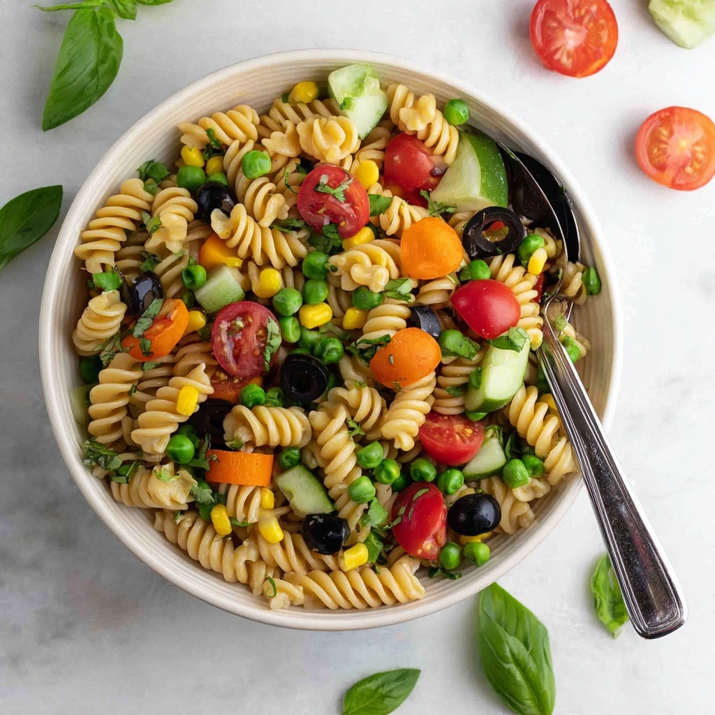 Veggie Pasta Salad Recipe - Recipe Image