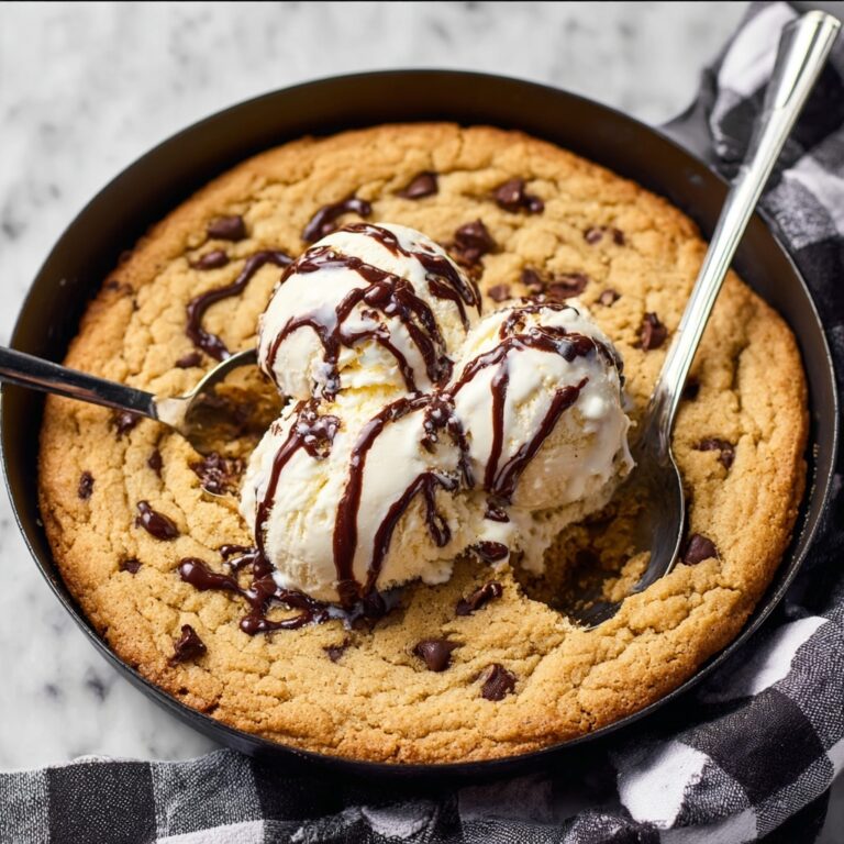 Skillet Chocolate Chip Cookies Recipe