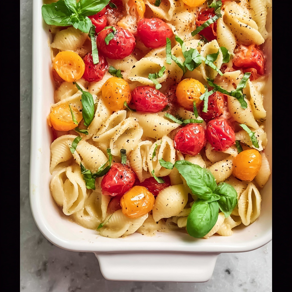 Baked Parmesan Pasta Recipe - Recipe Image