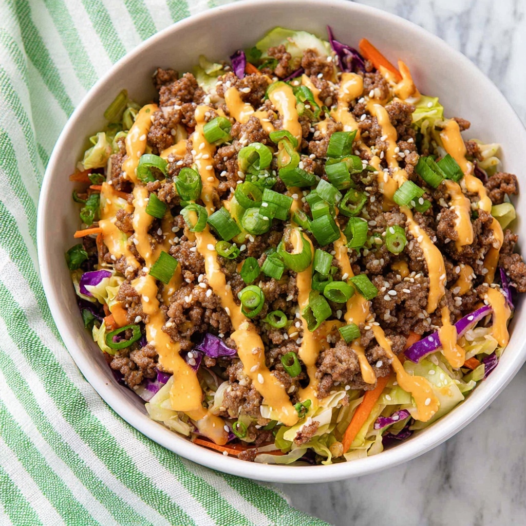 Keto Egg Roll in a Bowl Recipe - Recipe Image