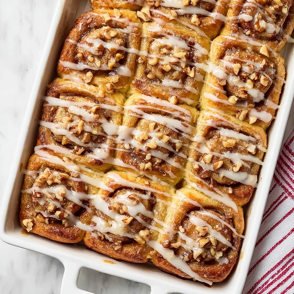 Cinnamon French Toast Casserole with Maple Syrup and Pecans Recipe - Recipe Image