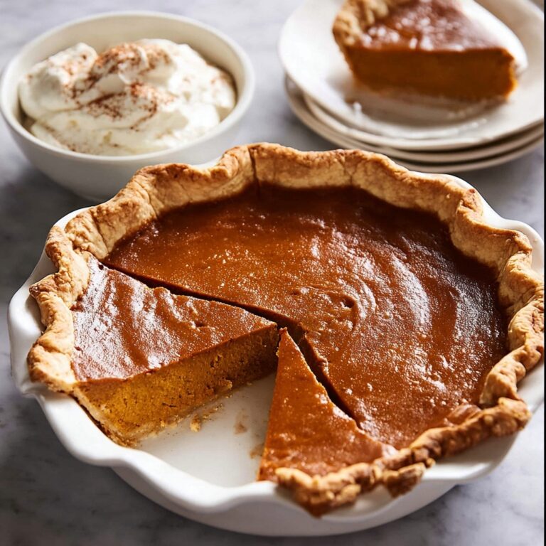 Classic Pumpkin Pie Recipe