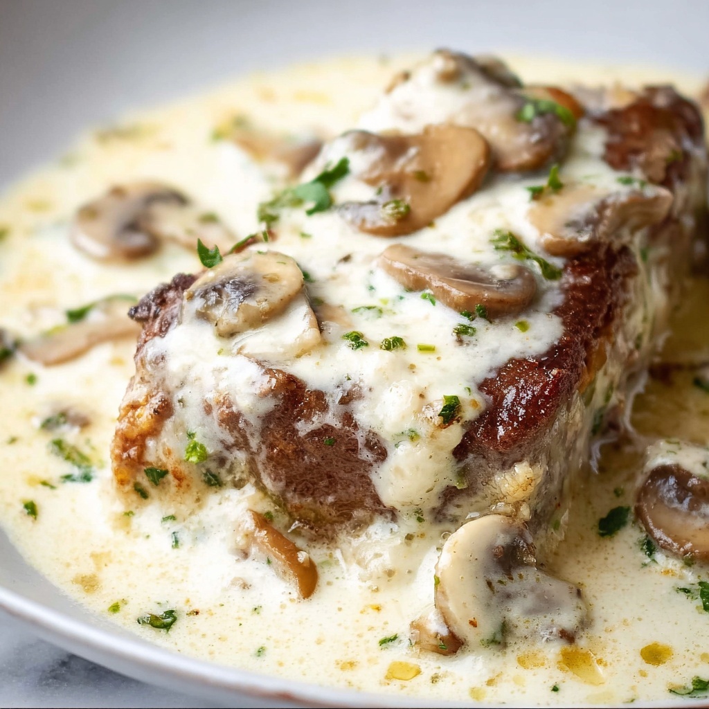 Creamy Mushroom Chicken Recipe - Recipe Image