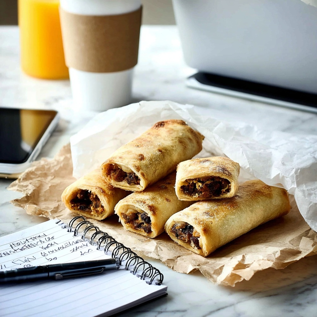 Spicy Italian Breakfast Roll Ups Recipe - Recipe Image