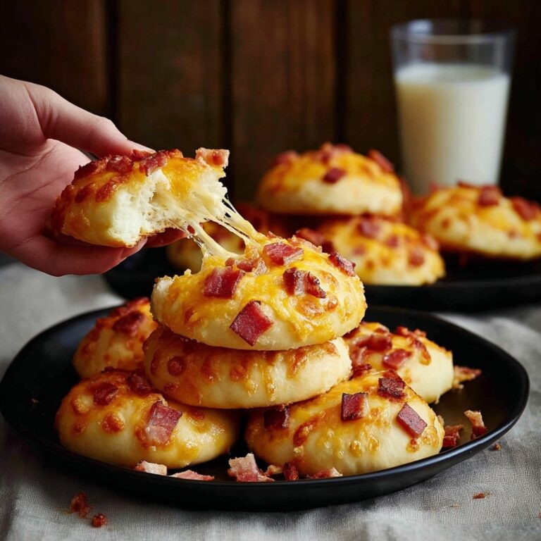 Double Cheese and Bacon Rolls Recipe