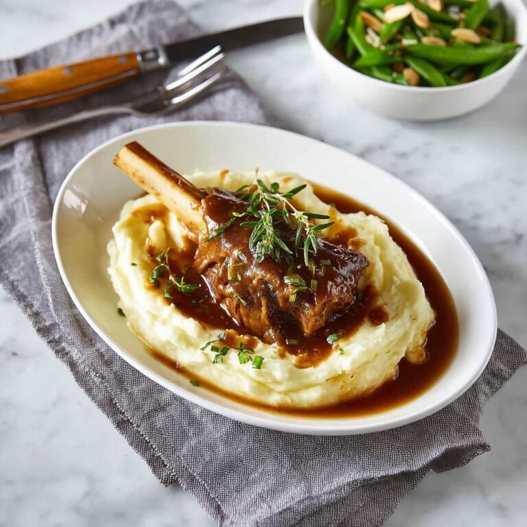 Port Braised Lamb Shanks Recipe