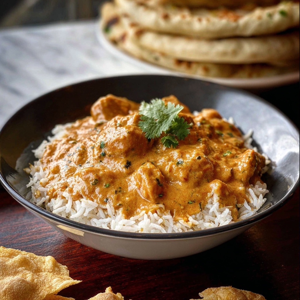Creamy Homemade Butter Chicken Recipe - Recipe Image