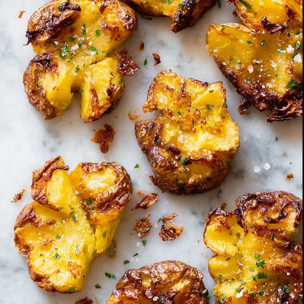 Ultra Crispy Smashed Potatoes Recipe - Recipe Image
