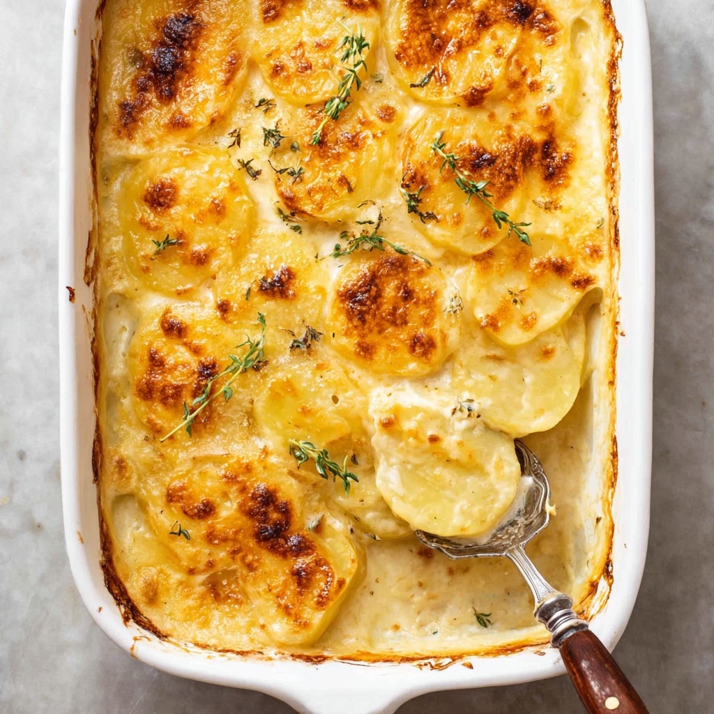 Potatoes au Gratin (Dauphinoise) Recipe - Recipe Image