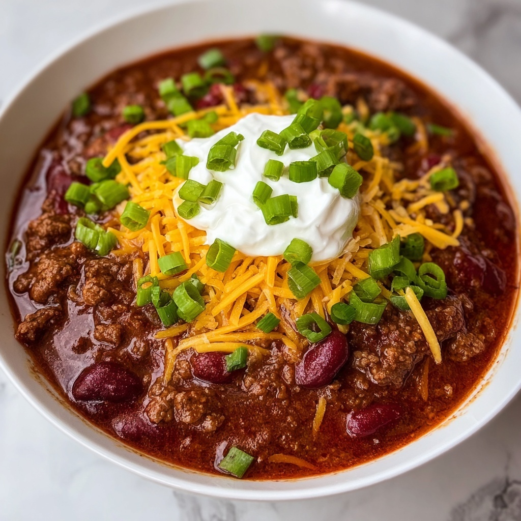 Ground Beef Stovetop Chili Recipe - Recipe Image