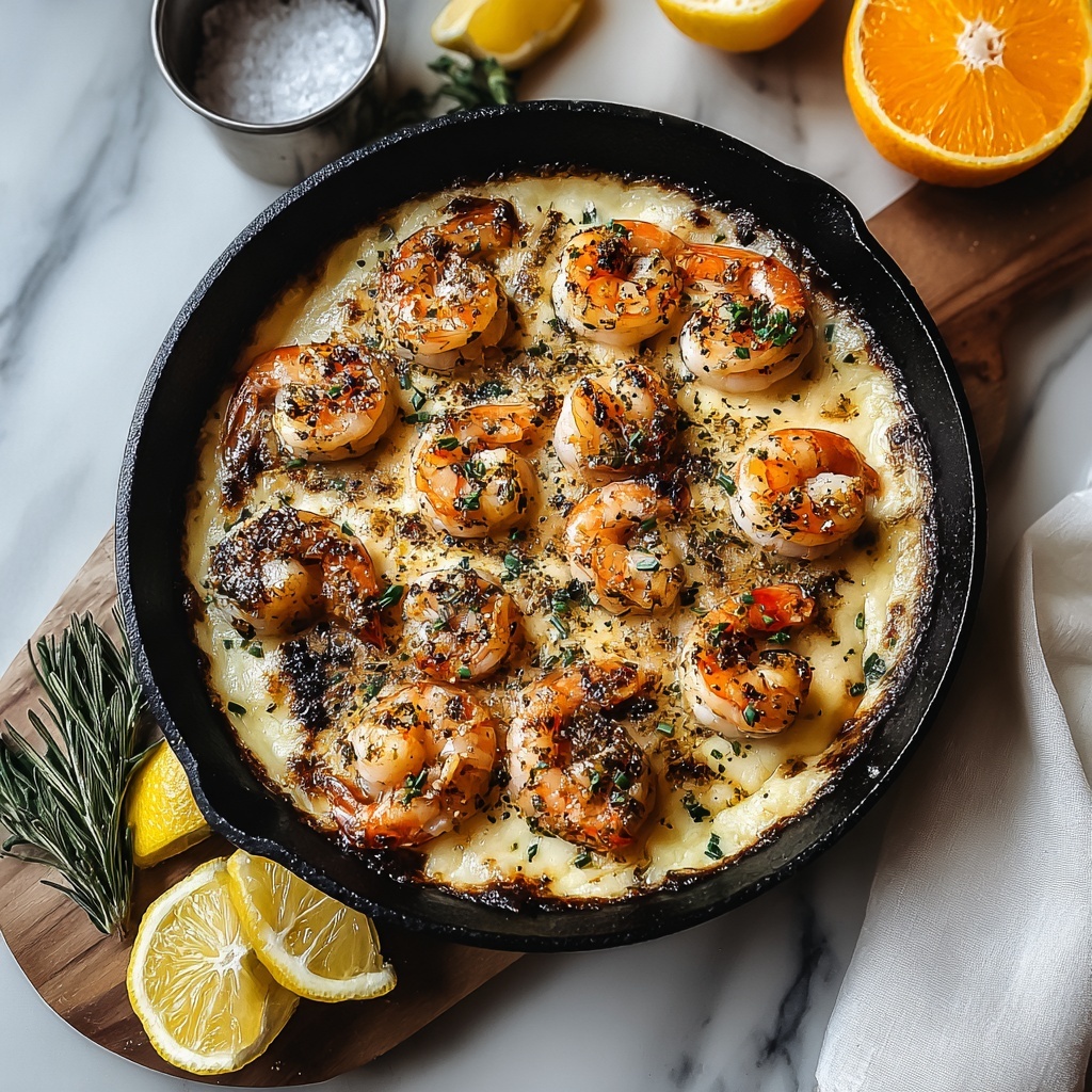 Garlic Parmesan Roasted Shrimp Recipe - Recipe Image