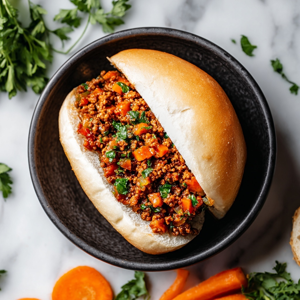 Italian Sloppy Joe Sandwich Recipe - Recipe Image