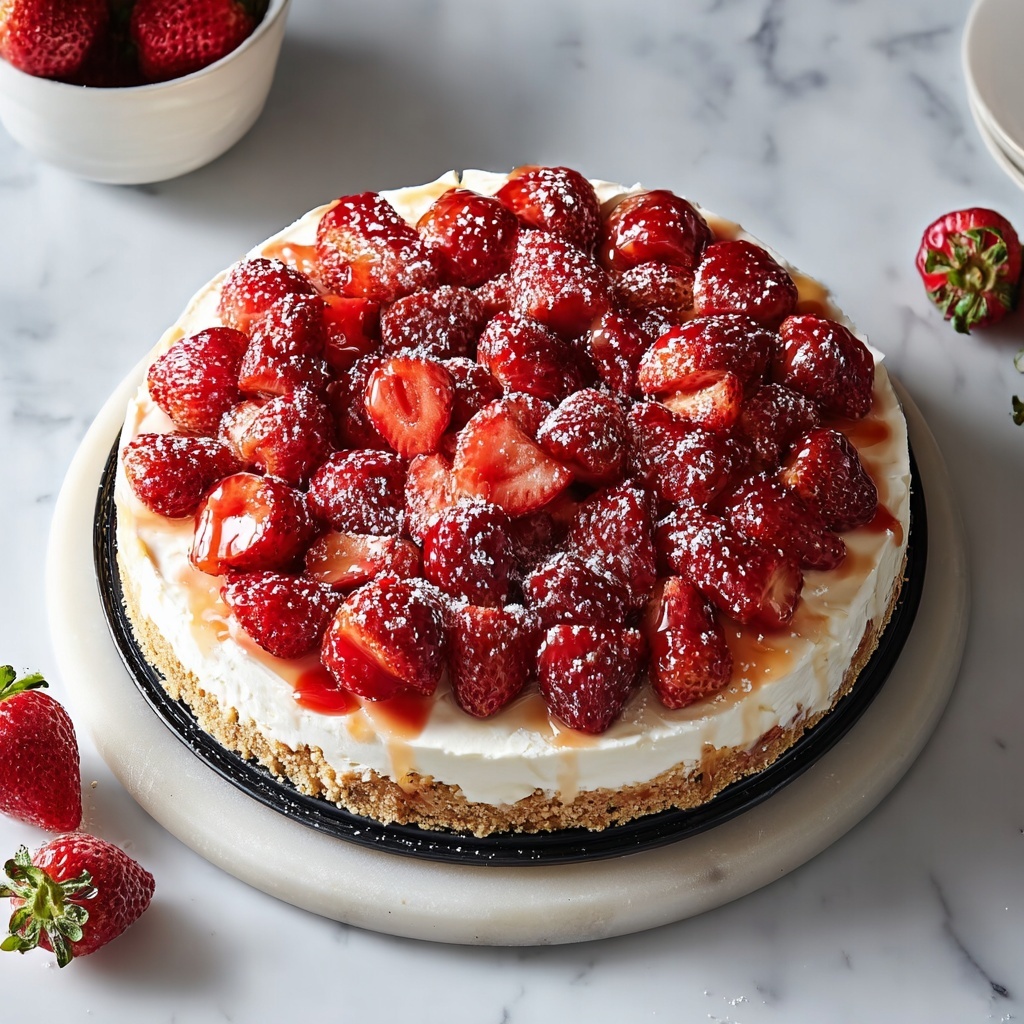 Strawberry Cheesecake Dump Cake Recipe - Recipe Image