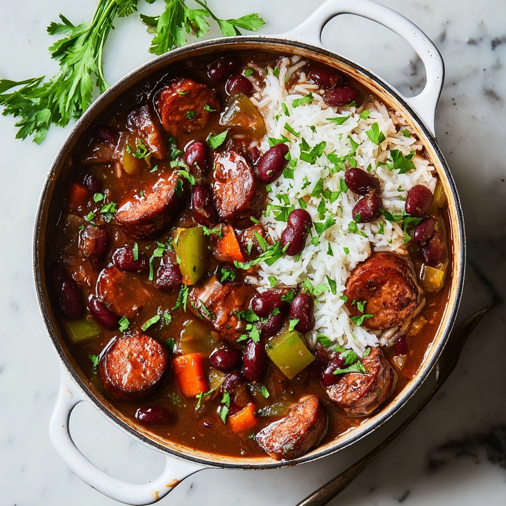 Southern Red Beans and Rice Recipe - Recipe Image