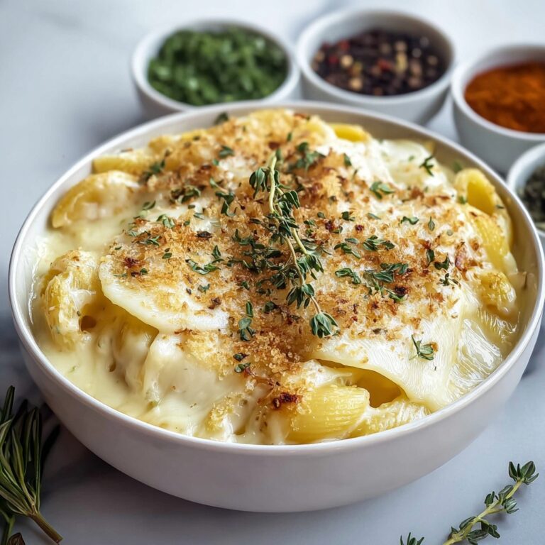 Creamy Chicken Ranch Macaroni and Cheese Recipe