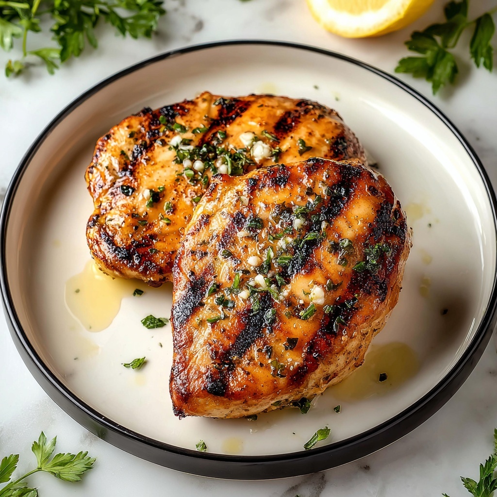Garlic Parmesan Grilled Chicken Recipe - Recipe Image