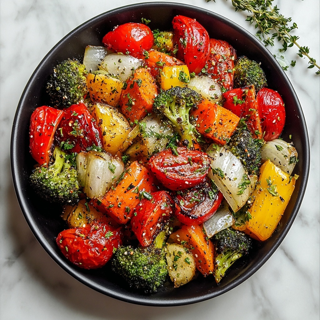 Sautéed Vegetables with Garlic and Thyme Recipe - Recipe Image