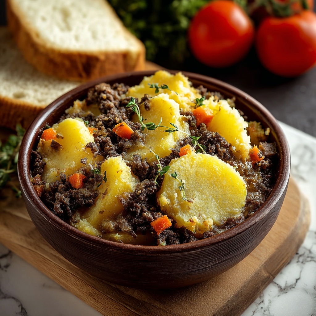 Hamburger Potato Casserole Recipe - Recipe Image