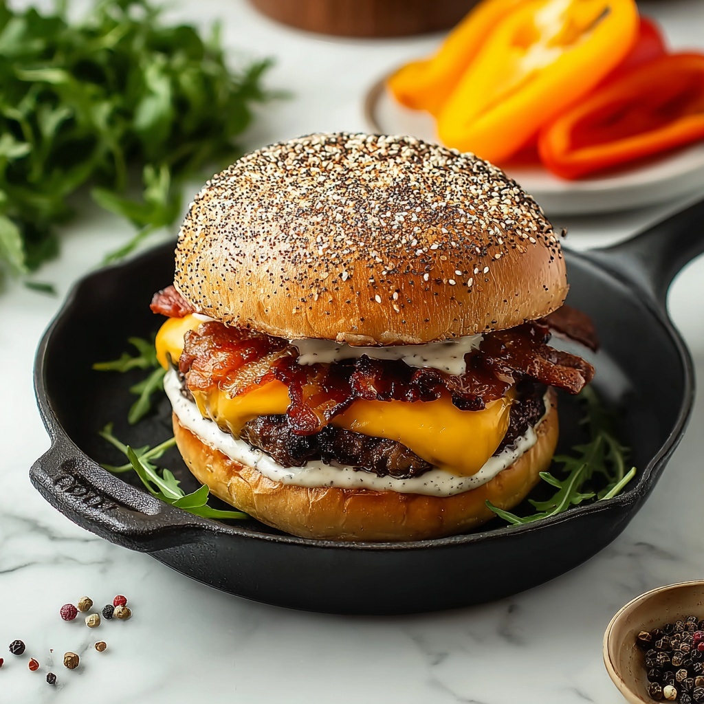 Smash Burgers with Baconnaise Sauce Recipe - Recipe Image