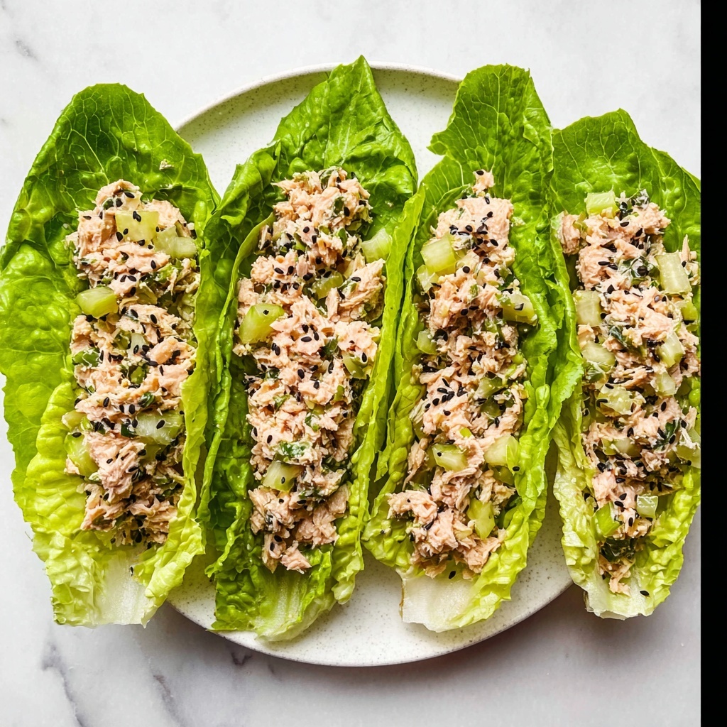 Tuna Salad Lettuce Wraps Recipe - Recipe Image