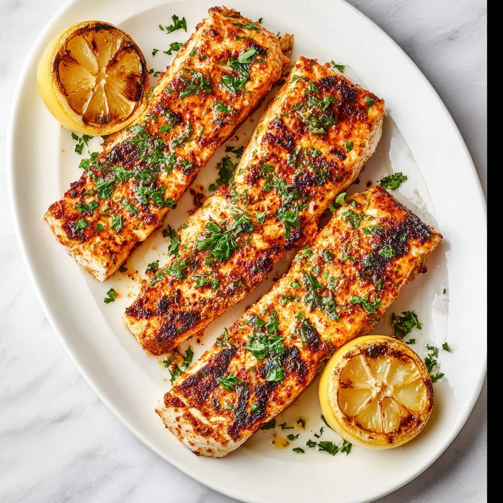 Grilled Mahi Mahi with Lemon and Parsley Recipe - Recipe Image