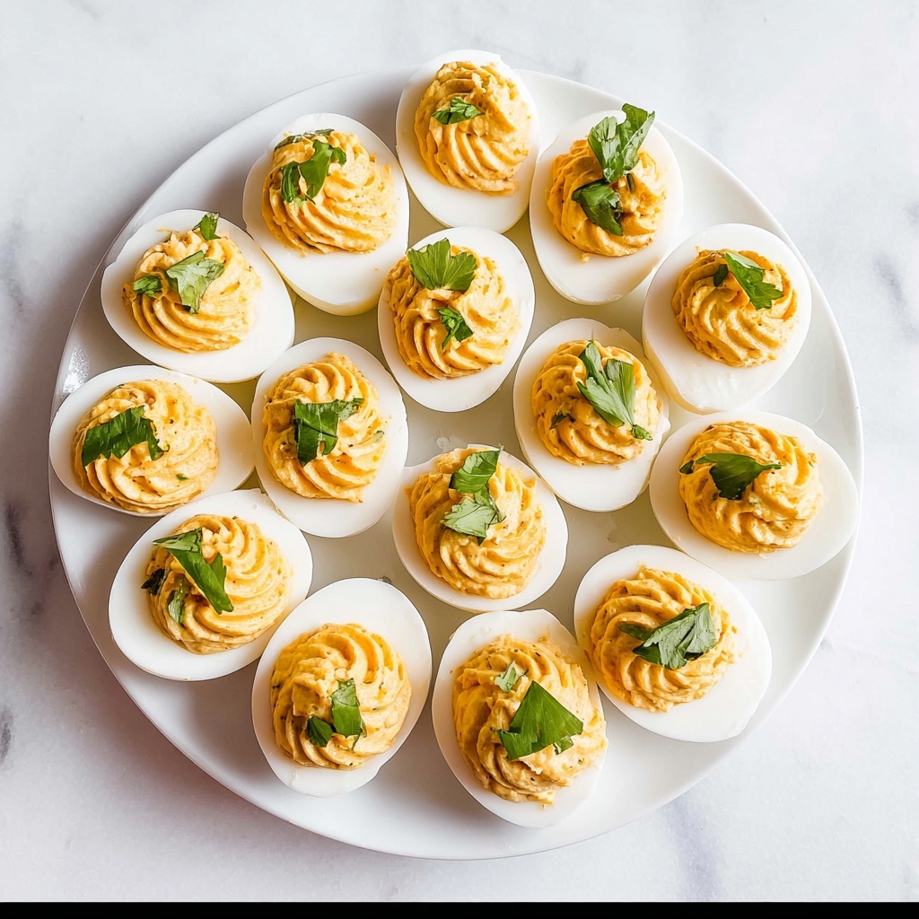 Pumpkin Deviled Eggs Recipe - Recipe Image
